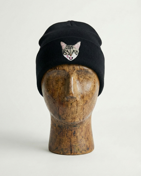 Kişiye Özel Evcil Hayvan Nakışlı Bere – Fotoğrafınızdan Özel Tasarım Kışlık Bere