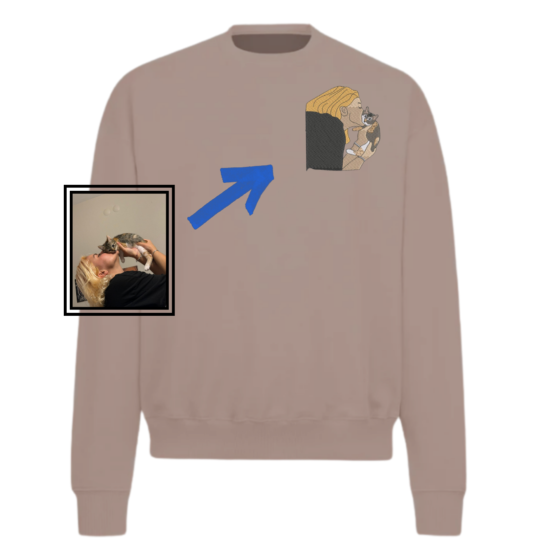 Sevimli Dostunla Olan Fotoğrafını📸  🧵✨ Seçtiğin Ürüne Nakışlıyoruz 👕🎁