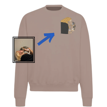 Sevimli Dostunla Olan Fotoğrafını📸  🧵✨ Seçtiğin Ürüne Nakışlıyoruz 👕🎁