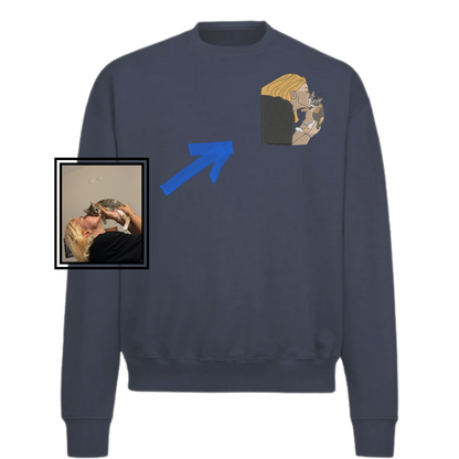 Sevimli Dostunla Olan Fotoğrafını📸  🧵✨ Seçtiğin Ürüne Nakışlıyoruz 👕🎁