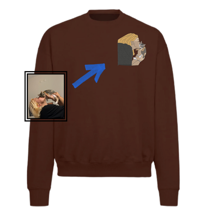 Sevimli Dostunla Olan Fotoğrafını📸  🧵✨ Seçtiğin Ürüne Nakışlıyoruz 👕🎁