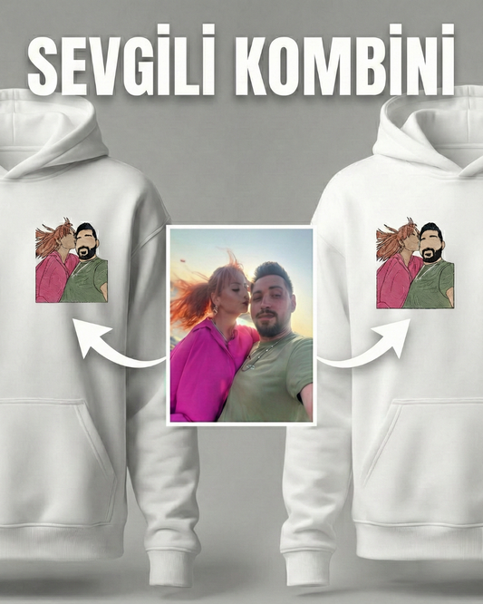 Çift Kombini - Fotoğraftan Nakışa Dönüşüm