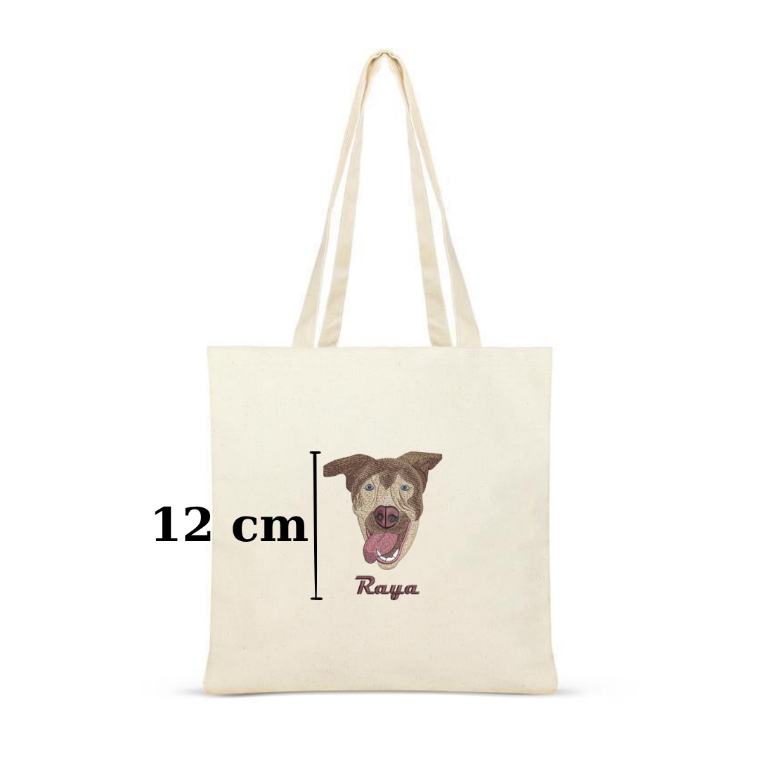 🐾 Pet Nakışlı Kanvas Çanta 🐶