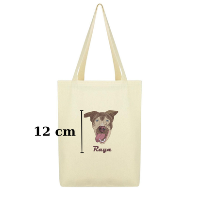 🐾 Pet Nakışlı Kanvas Çanta 🐶