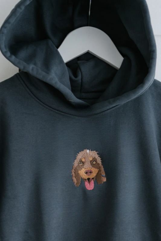 Hoodie (Kapşonlu) - Kişiye Özel Nakış Evcil Hayvan 🐶🐈