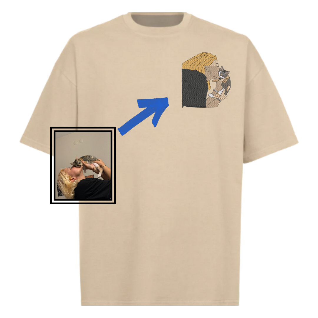 Sevimli Dostunla Olan Fotoğrafını📸  🧵✨ Seçtiğin Ürüne Nakışlıyoruz 👕🎁