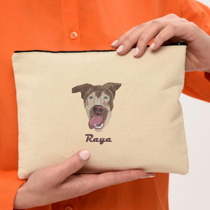 🐾 Pet Nakışlı Kanvas Çanta 🐶