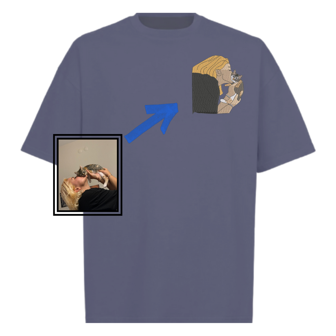 Sevimli Dostunla Olan Fotoğrafını📸  🧵✨ Seçtiğin Ürüne Nakışlıyoruz 👕🎁