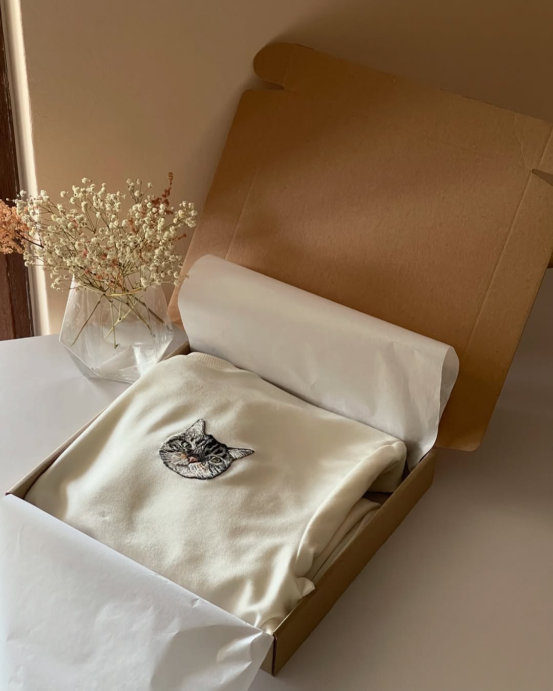 T-shirt - Kişiye Özel Nakış Evcil Hayvan 🐶🐈