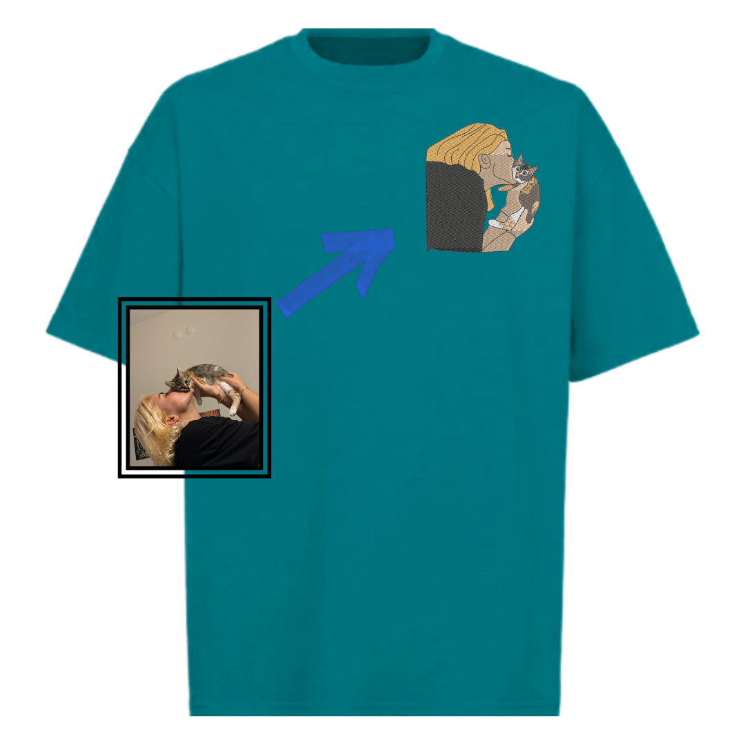 Sevimli Dostunla Olan Fotoğrafını📸  🧵✨ Seçtiğin Ürüne Nakışlıyoruz 👕🎁