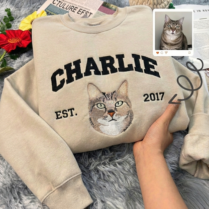 En Sadık Dostunla Sonsuz Anı - Kolej Stili Nakış