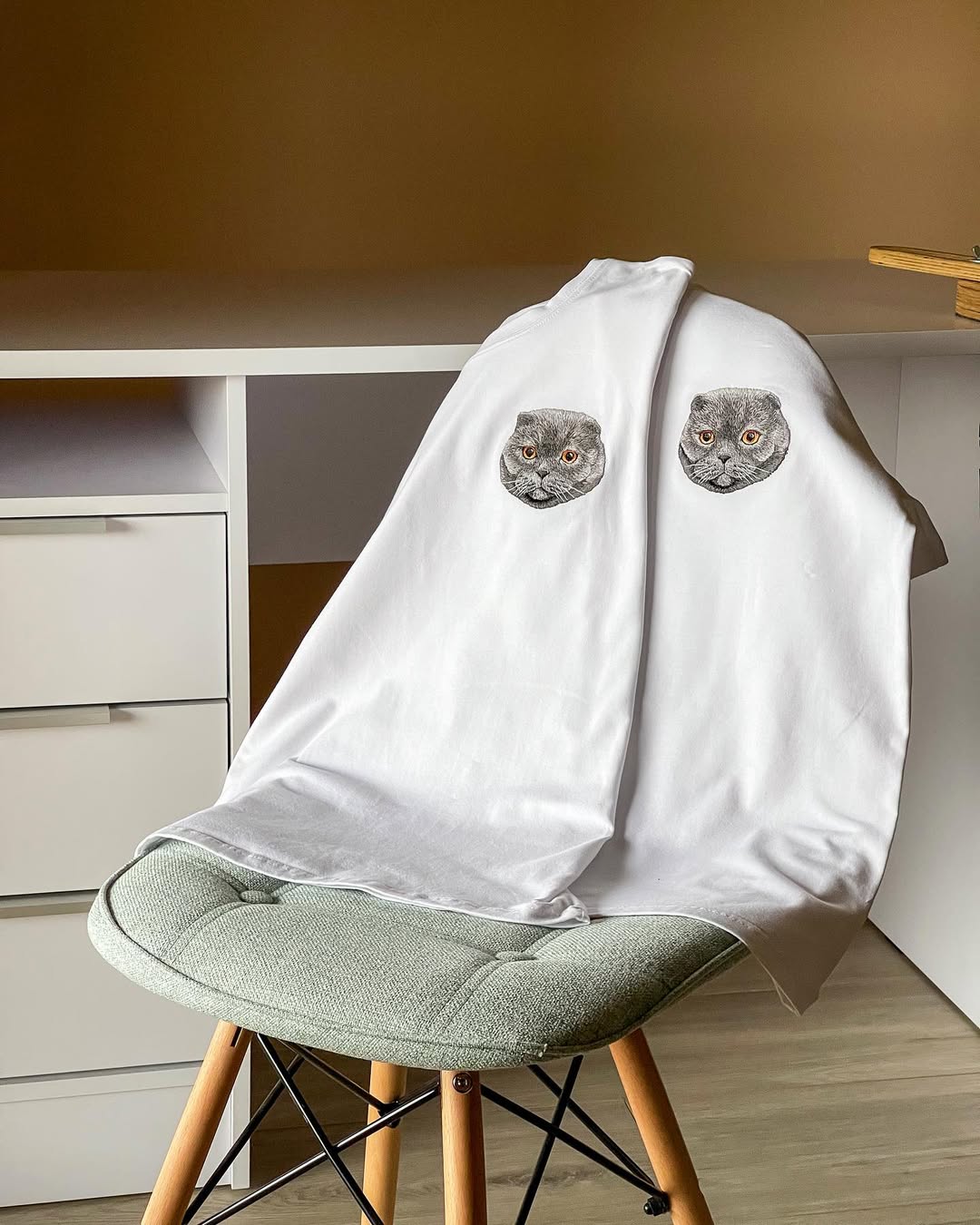 T-shirt - Kişiye Özel Nakış Evcil Hayvan 🐶🐈