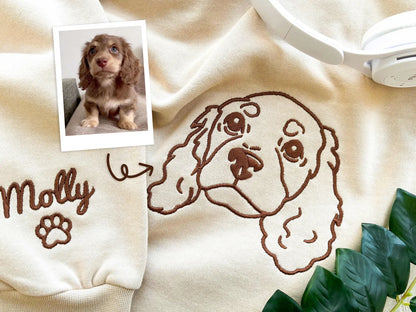 🐶 Minimal Pet Nakışı