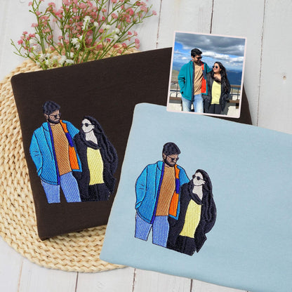 Çiftlere Özel Nakış Portresi 💕📸