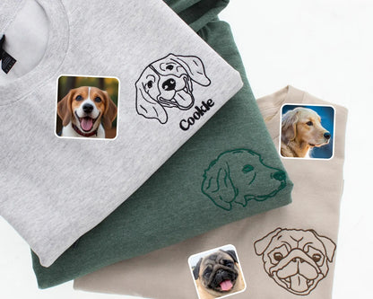 🐶 Minimal Pet Nakışı