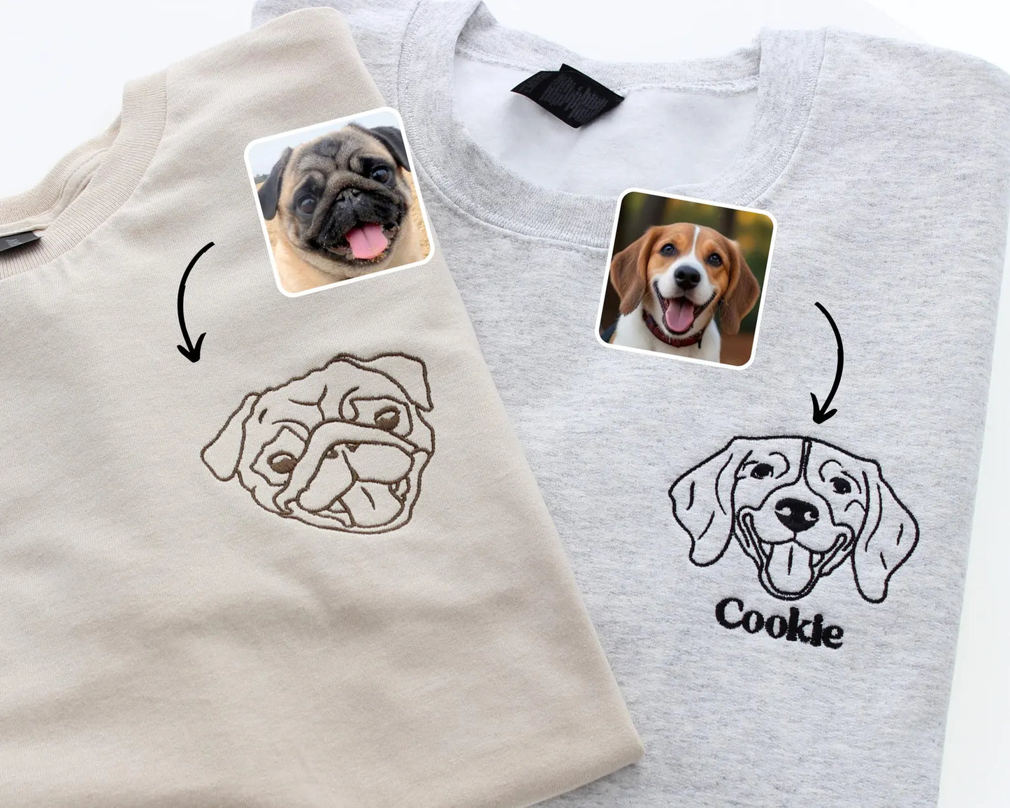 🐶 Minimal Pet Nakışı