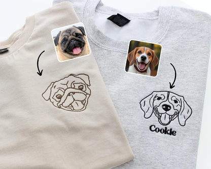 🐶 Minimal Pet Nakışı