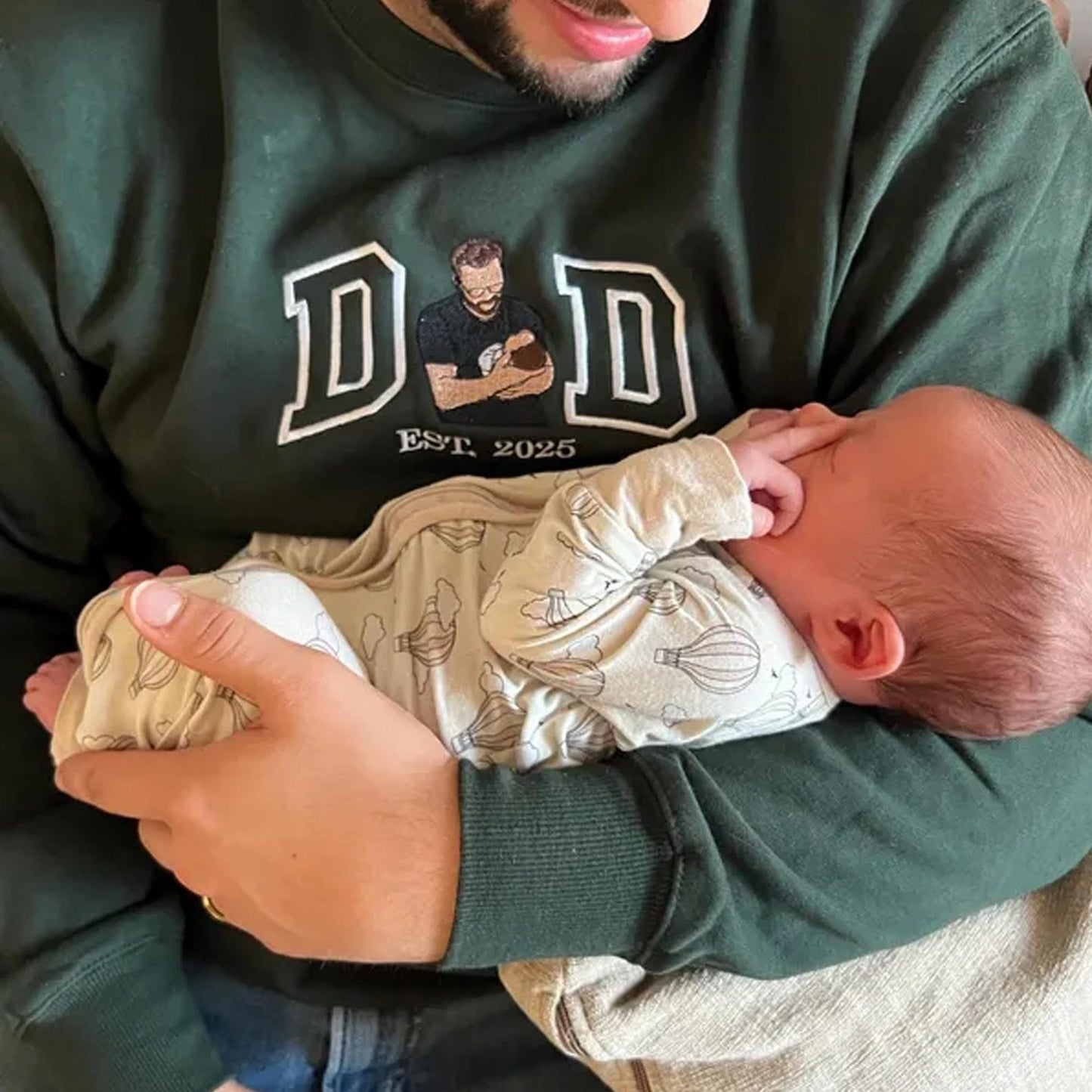 Anne ve Baba'lara Özel Tasarım Nakış