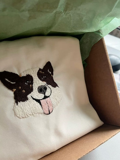 Sweatshirt (Kapşonsuz) - Kişiye Özel Nakış Evcil Hayvan 🐶🐈