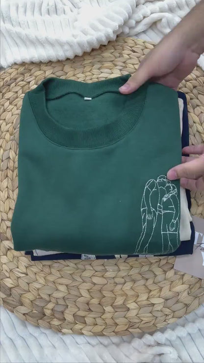 Anne ve Baba'lara Özel Tasarım Nakış